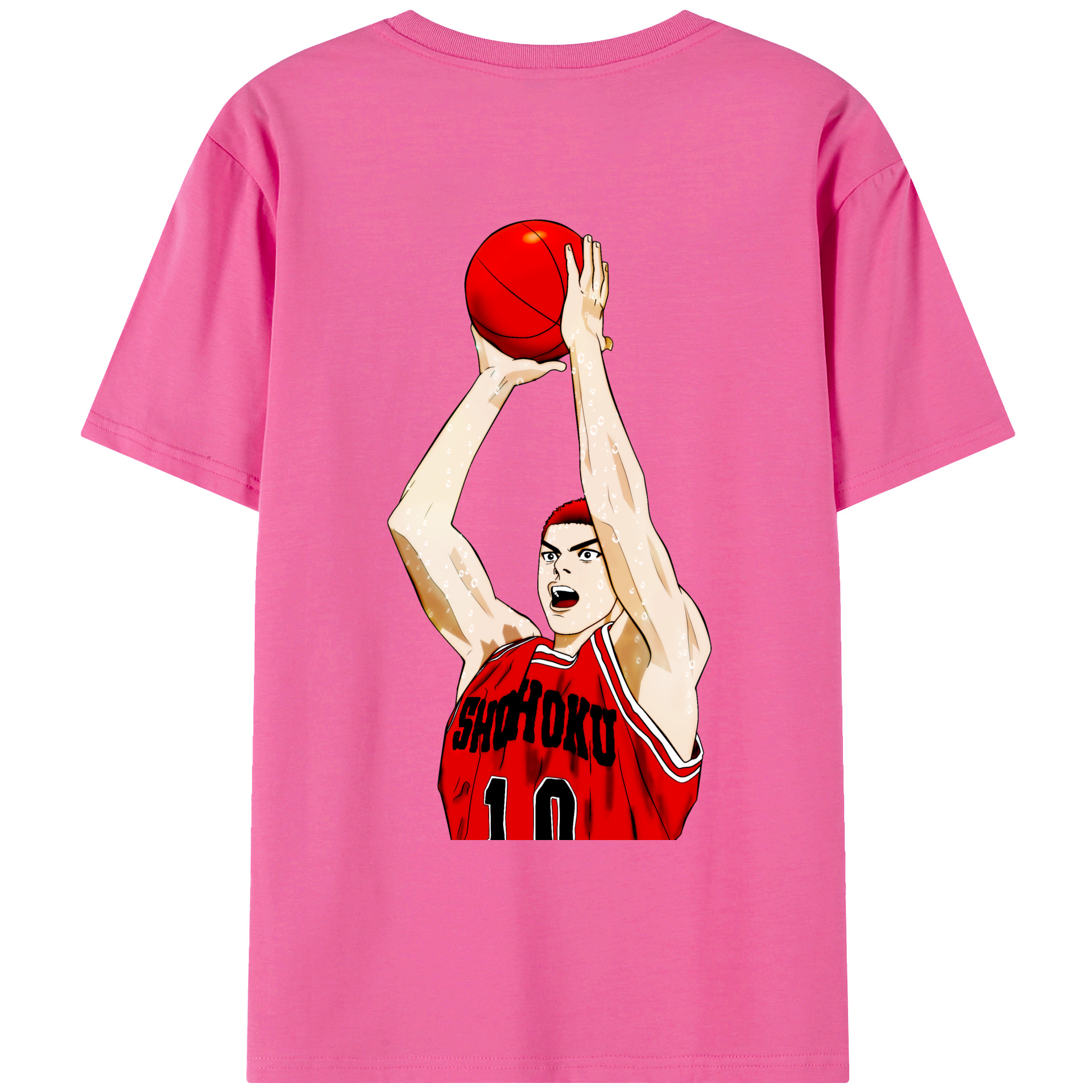 （画像用） SLAM DUNK／スラムダンク レディース半袖Tシャツ(バックプリント)